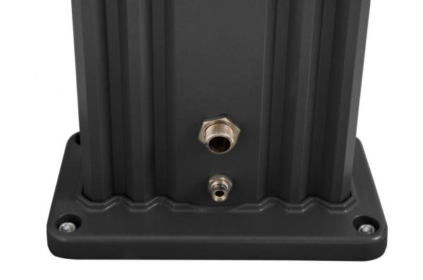 Steinbach Solardusche Slim Line Deluxe schwarz